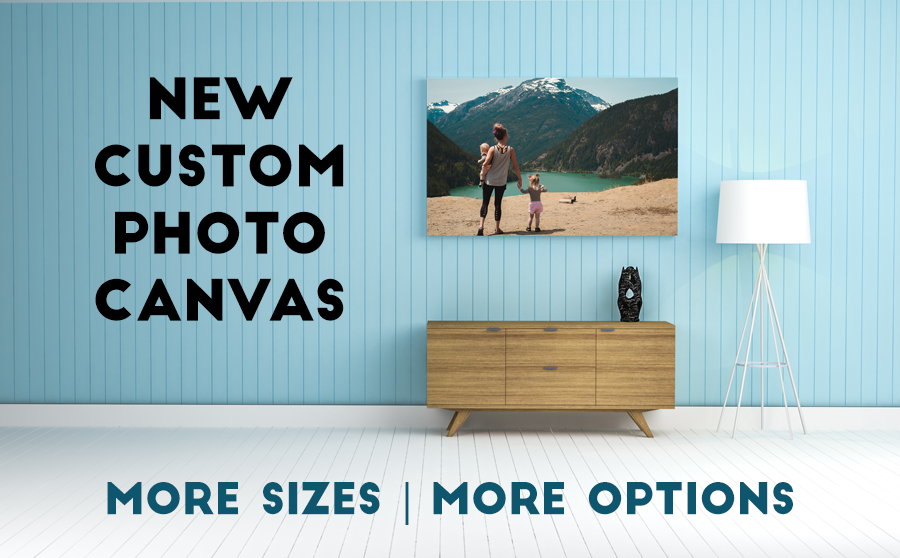 New Custom Photo Canvas